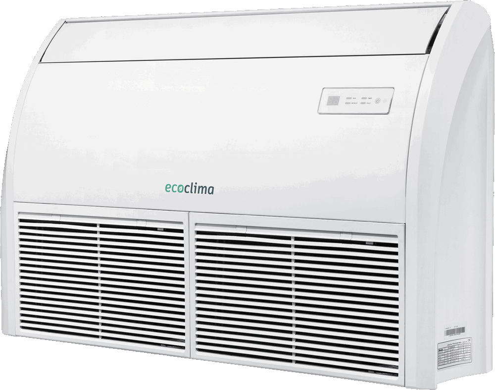 Напольно-потолочный кондиционер Ecoclima ECLCF-TC18/4R1A + ECL-TC18/4R1A(U), белый