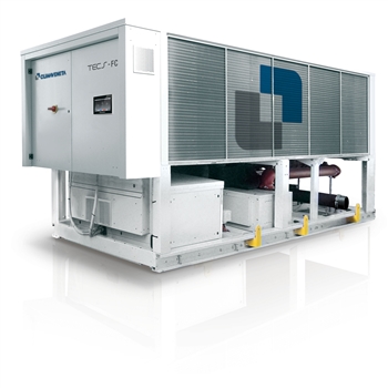 Чиллер для охлаждения воздуха CLIMAVENETA TECS-FC 0211-1204 16930м²