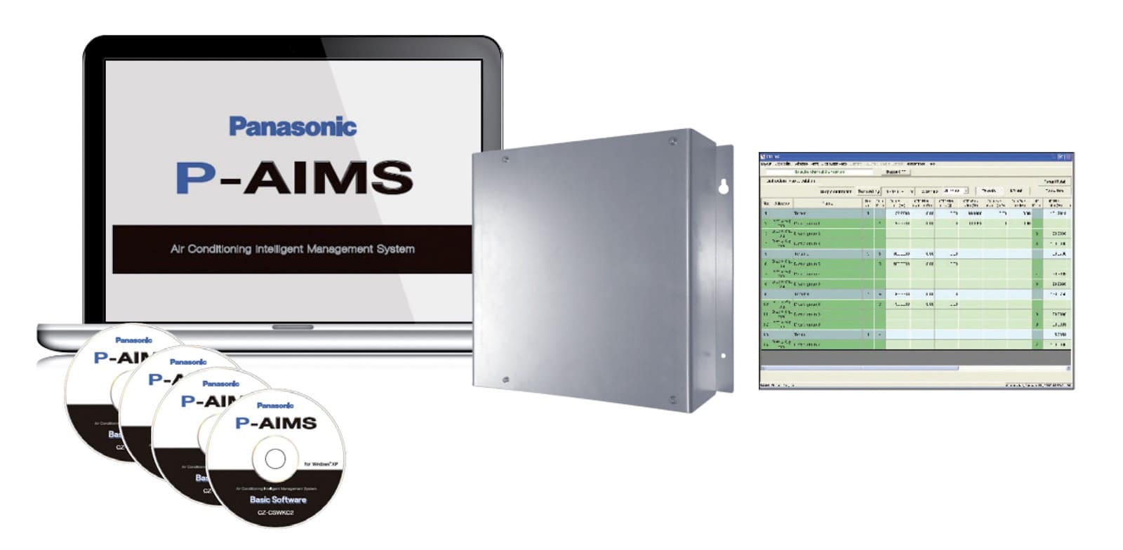 Программное обеспечение P-AIMS для распределения нагрузки Panasonic CZ-CSWAC2