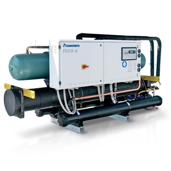 Чиллер для охлаждения воды CLIMAVENETA FOCS-W 0401-1902 4470м²