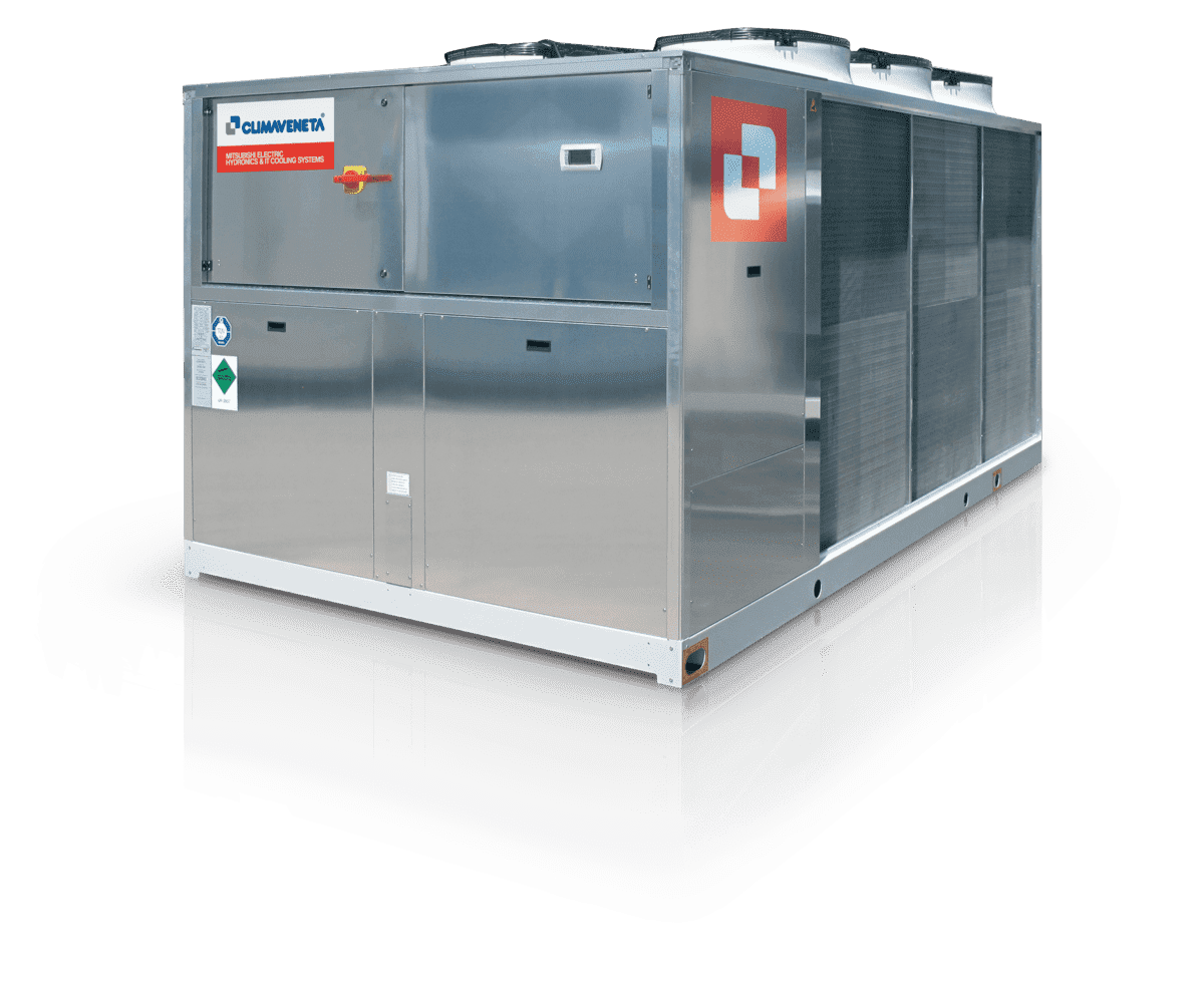 Наружный блок тепловых насосов (воздух вода) CLIMAVENETA NX-N 0604P-1204P 3190м²